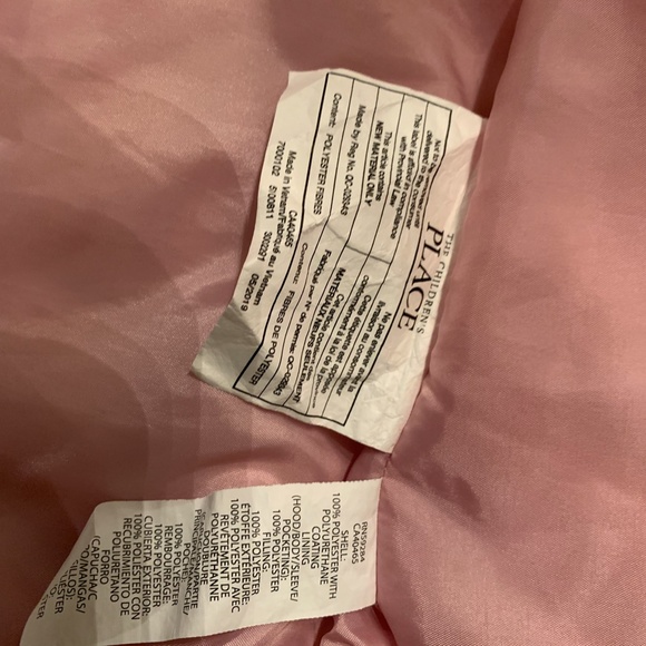 Toddler Girl Pink Puffer Jacket - Picture 8 of 8